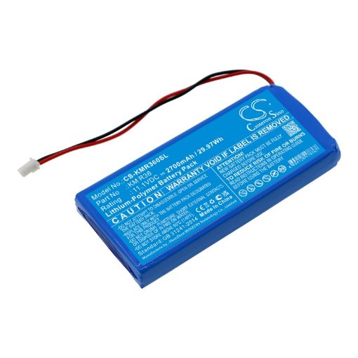 Kanomax KM R36 Gasmaster Battery (p/n KM R36) - 1