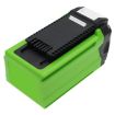 40V Battery for Greenworks Axial Blower 5108402AZ Cordless Leaf Blower - 2