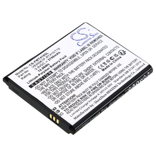 Battery for Franklin Wireless T10 RT410 V635061P - 1