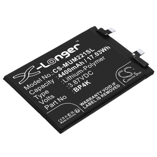 Xiaomi Note 12 Pro 22101320C Battery (p/n BP4K) - 1
