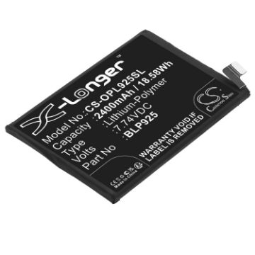 OnePlus PGKM10 CPH2411 Ace 5G 2022 Battery BLP925 150W 10R - 1