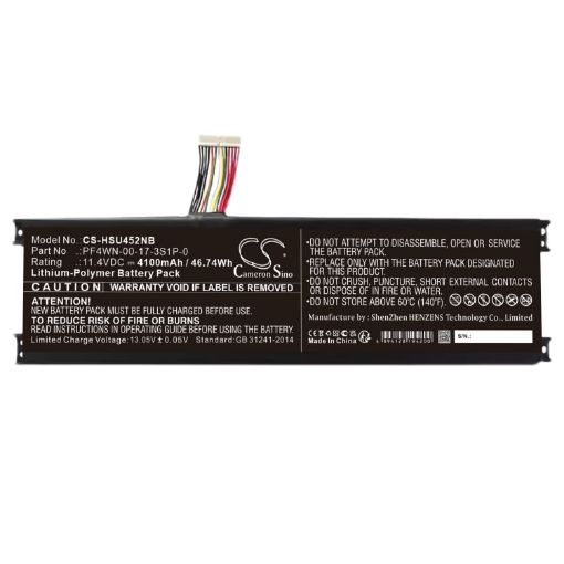 Motile M142 Battery (p/n PF4WN-00-13-3S1P-0, PF4WN-00-17-3S1P-0) - 1