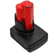 Milwaukee M12 Battery 48112402 for M12BDD-402C M12-18 JSSP M12 TLED - 1