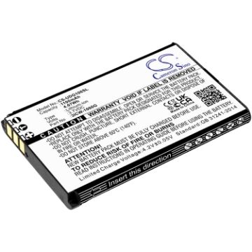 Incom ICW-1000G Battery (p/n KAL523450AR) Replacement - 1