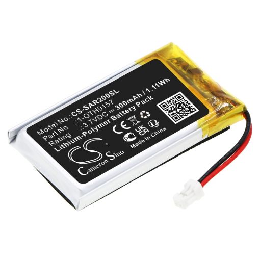 Samson Swar2 Airline Micro AR2 Receiver Battery (p/n 1-OTH0157) - 1