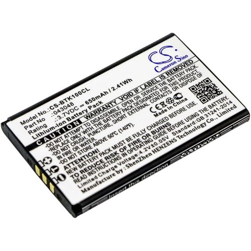 Bt Elements 1K Battery (p/n 43048) Replacement - 1