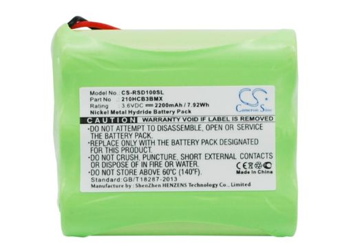 Battery for Roberts Sports Dab1 SolarDAB Radio (p/n 210HCB3BMX) - 1