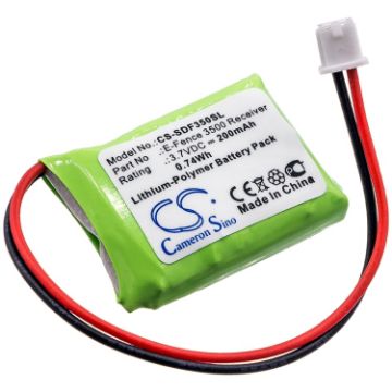 Dogtra YS-300 Bark Collar E-Fence 3500 Receiver Battery Replacement - 1