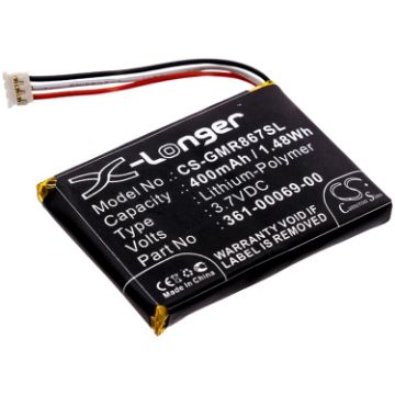 Battery for Garmin Varia RDU & Delta Training Collar 361-00069-00 - 1