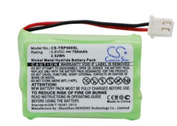 Battery for Tri-Tronics Pro 500XLS/500XL G2 (p/n 1038100-D/E) - 1