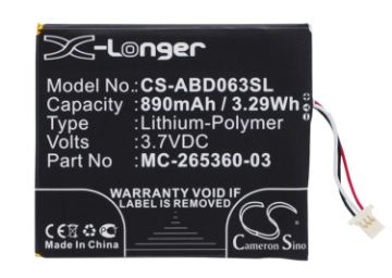 Battery for Kindle 7th/8th Gen WP63GW SY69JL 558 58-000083/151 - 1