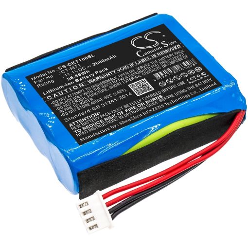 Clarke-Tech CT Triple Battery (p/n CT-MT1) Replacement - 1