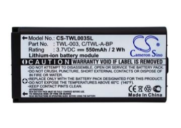 Nintendo NDSiL NDSi DSi Battery (p/n C/TWL-A-BP TWL-003) - 1