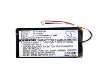 Navman iCN750 iCN720 Battery (p/n PS-803262) Replacement - 1