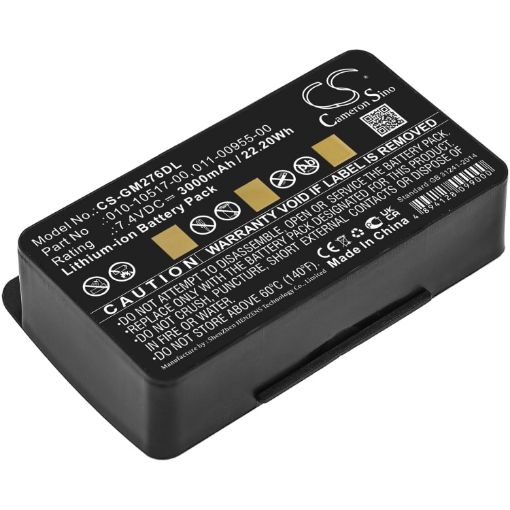 Battery for Garmin GPSMAP 478 495 378 376C 296 276C (010-10517-00) - 1