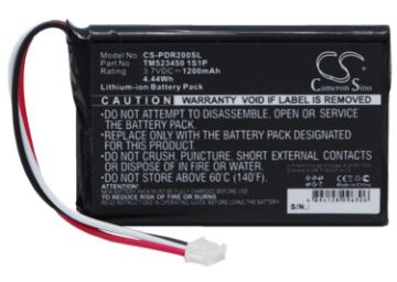 Pharos PDR200 Drive GPS 200 Battery (p/n TM523450 1S1P) - 1