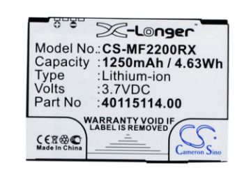 Novatel Wireless MiFi2200 Battery (p/n 3-1826107-9 40115114.00) - 1