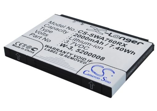 Battery for Sierra Wireless Aircard 785s 763s 762s 760s (p/n 5200008) - 1