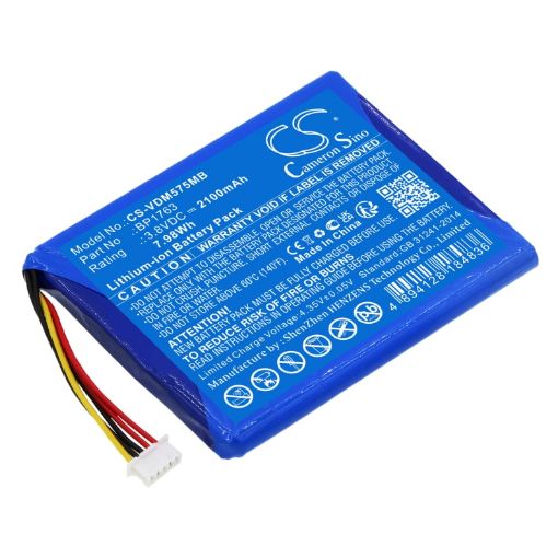 V-Tech VM5254 RM5754HD Baby Monitor Battery (p/n BP1763) - 1