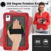 Lenovo Tab M11/Xiaoxin Pad 11 2024 Silicone Tablet Case - Red + Black - 2