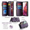 Samsung Galaxy S20 FE CaseMe C36 Zipper Wallet RFID Leather Phone Case - 3