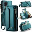 Samsung Galaxy A12 5G CaseMe C36 Wallet Case (Blue-green) - 1