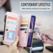 Samsung Galaxy A54 5G CaseMe C36 Zipper Wallet RFID Leather Phone Case - 5