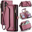 Samsung Galaxy A35 5G CaseMe C36 Wallet Phone Case (Wine Red) - 1