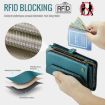 Samsung Galaxy A35 5G CaseMe C36 Wallet Phone Case (Blue-green) - 6
