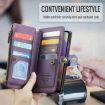 Samsung Galaxy A32 5G CaseMe C36 Wallet Phone Case (Purple) - 5