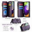 Samsung Galaxy A52/A52s 5G CaseMe C36 Zipper Wallet RFID Leather Case - 3