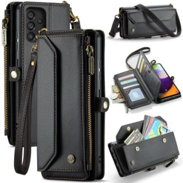 Samsung Galaxy A52/A52s 5G CaseMe C36 Zipper Wallet RFID Leather Case - 1