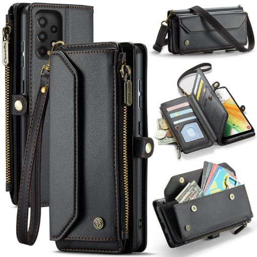 Samsung Galaxy A33 5G CaseMe C36 Wallet Case (Black) - 1