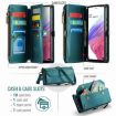 Samsung Galaxy A53 5G CaseMe C36 Wallet Phone Case (Blue-green) - 3