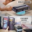 Samsung Galaxy S20+ CaseMe C36 Zipper Wallet RFID Leather Phone Case - 5