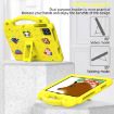 Walmart ONN 10.1 Gen4 2024 Yellow Tablet Case with Kickstand and Handle - 3