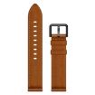Garmin Vivoactive 3 20mm Leather Watch Band - Red Brown - 4