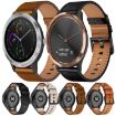 Garmin Vivoactive 3 20mm Leather Watch Band - Red Brown - 6