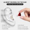 Invisible In-Ear Hearing Aid Sound Amplifier for Elderly - Black - 4