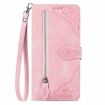 OnePlus Nord N30 SE Pink Flower Leather Phone Case - 3