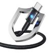 USAMS SJ727 240W USB-C to USB-C Data Cable 1.2m - Tarnish - 3