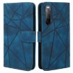 Sony Xperia 10 III Blue Leather Phone Case - 2