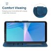 Sony Xperia 10 III Blue Leather Phone Case - 4