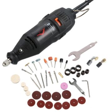 VICOVER Small Adjustable Speed Electrical Grinder Set Jade Carving Pen Polishing Tool EU Plug - 1