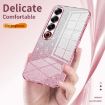 Meizu 21 Note Glitter Powder Electroplated Phone Case - Silver - 5