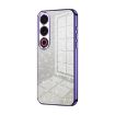 Meizu 21 Note Glitter Electroplated Phone Case - Purple - 1