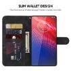 Motorola Moto Z4 Leather Phone Case - Black - 3