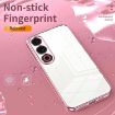 Meizu 21 Note Transparent Plating Phone Case - Silver - 4