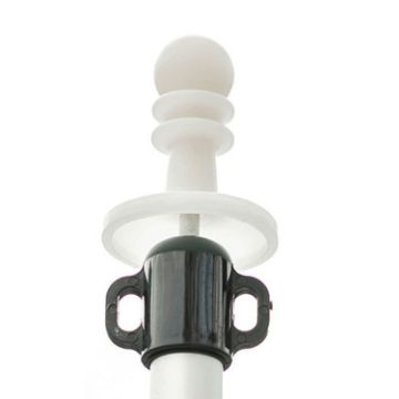 AOTU AT6525 Outdoor Camping Canopy Pole Thunder Cap Tent Support Pole White Luminous - 1