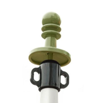 AOTU AT6525 Outdoor Camping Canopy Pole Thunder Cap - Army Green - 1